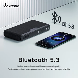 XDOBO X8 AIR 10W ลําโพงบลูทูธกลางแจ้งแบบพกพาน้ําหนักเบา TWS สเตอริโอซับวูฟเฟอร์กล่องเสียงรองรับ Type-c AUX