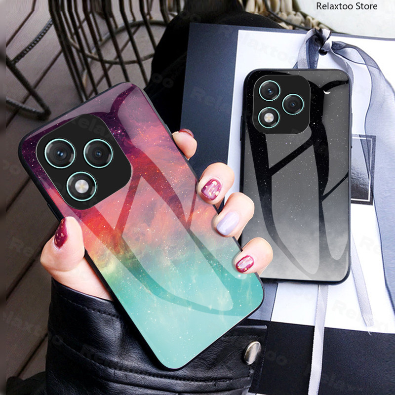 ปลอกสําหรับ Honor400 Honor 400 Pro Lite 400Pro 400Lite Honor400Pro Honor400Lite 5G Starry Sky Gradient กระจกนิรภัยนุ่มเคสโทรศัพท์กันกระแทกป้องกันกลับปลอก ราคา ถูกที่สุด ดีลบีเคเค