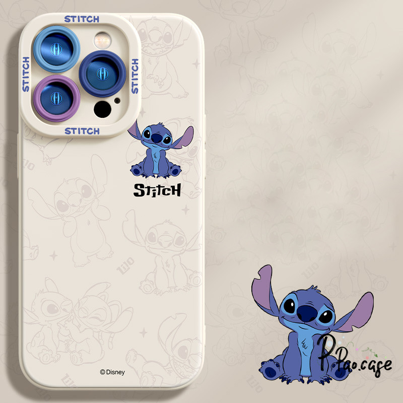 กรณี สำหรับ IPhone 16Plus 16 13 15 11 14 12 Pro Max XR 7 8 16 15 Plus X XS Max เคสเย็บแบรนด์แอนิเมชั่นแฟชั่นเรียบง่าย
