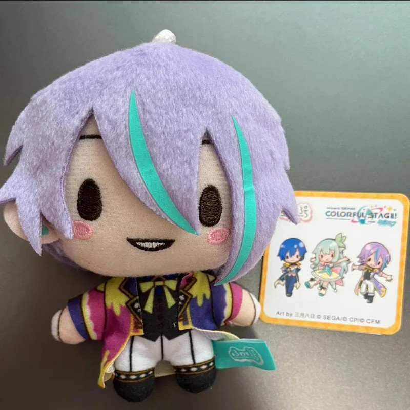 10cm Pjsk Plush Keychain Project Sekai Kamishiro Rui Stuffed Plushie Pendant  Yoisaki Kanade Kawaii 