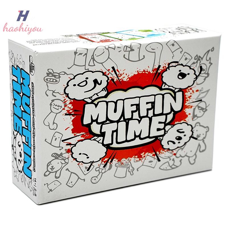 <haohiyou> 200 ชิ้น Muffin Time A การ์ดเกมปาร์ตี้มาก Night การ์ดเฉพาะเล่นอย่างรวดเร็วเหมาะสําหรับผู้