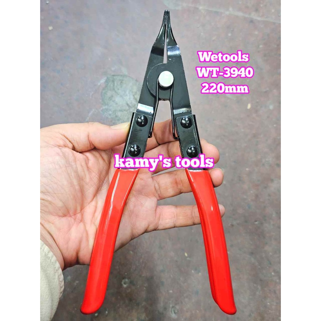 Wetools WT-3940 9 นิ้ว 220 มม. คีมเปิดปากแบนรถยนต์