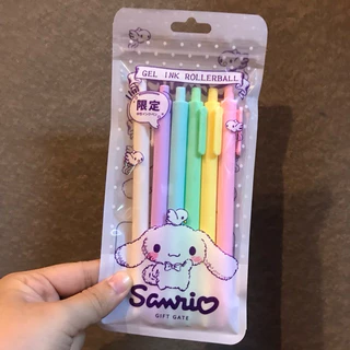 O1279 ปากกาลูกลื่น หมึกดำ แพค6แท่ง แพค5แท่ง ราคาถูก พร้อมส่งในไทย