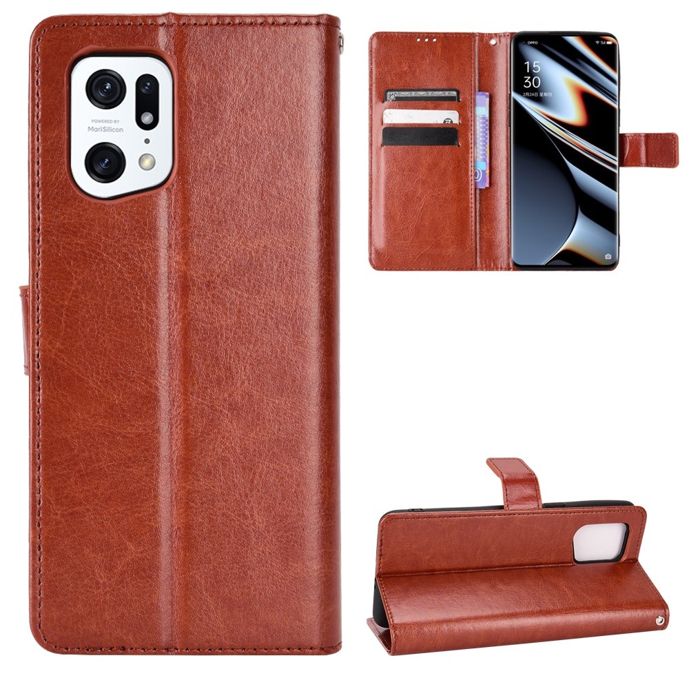 สําหรับ OPPO ค้นหา X5 Pro 5G PFEM10 CPH2305 กรณีกระเป๋าสตางค์ PU หนังปกหลังปลอก OPPO FindX5 Pro PFEM