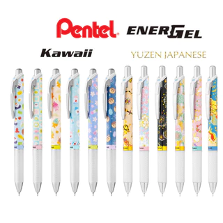 ใหม่2025! ปากกาเจล Pentel Energel รุ่น BLN75 ขนาด 0.5 MM ลาย Kawaii , Sumikko , Yuzen