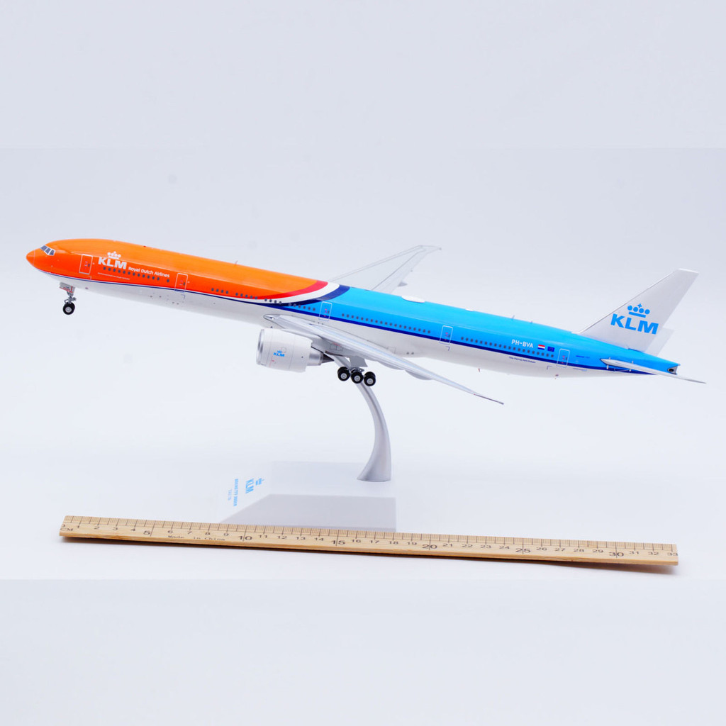 Jcwings 1: 200 Holland Airlines B777-300ER PH-BVA วัสดุโลหะผสมเครื่องบินรุ่น