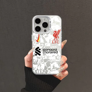 Liverpool FC 2024-2025ฤดูกาลใหม่เคสโทรศัพท์ IMD ใจสำหรับ iPhone แฟนคลับ16 15 14 13 12 PROMAX PLUS 11pro x XR 7/8P