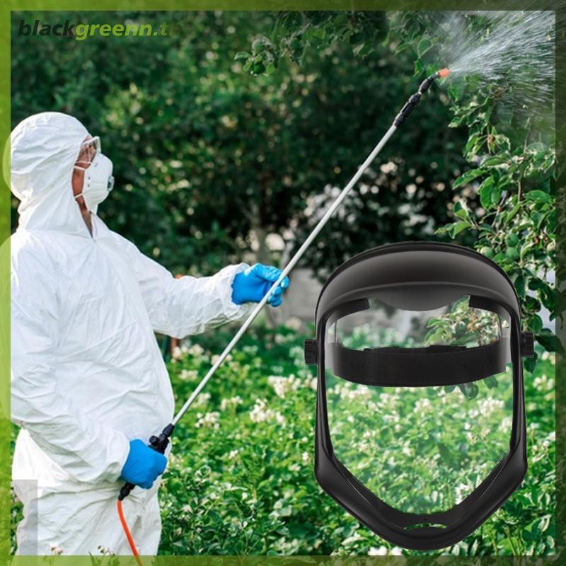 BGREE Full Face Shield Anti Fog Face Cover Reusable Protective Transparent Visor สําหรับร้านอาหารน้ําหนักเบาทนทานอเนกประสงค์