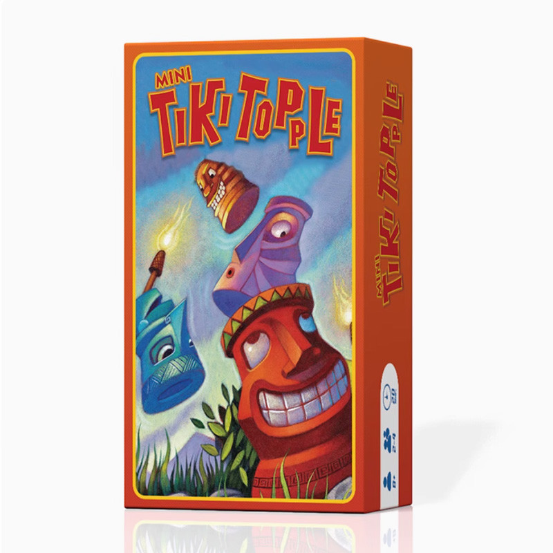 Tiki Topple Mini The Tactical Board Game of Totem Domination