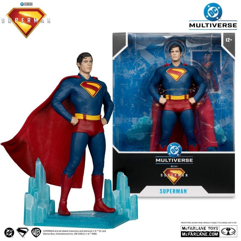 ขายร้อนภาพยนตร์ มีสินค้าในสต็อก McFarlane DC Superman ภาพยนตร์ Monster Element Man Superboy-Prime Le