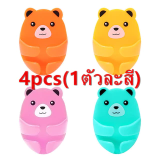ตะขอปลั๊ก พลาสติกเอนกประสงค์ ลายสัตว์การ์ตูนน่ารัก ไม่ต้องเจาะผนัง (ส่งไทย) G3381