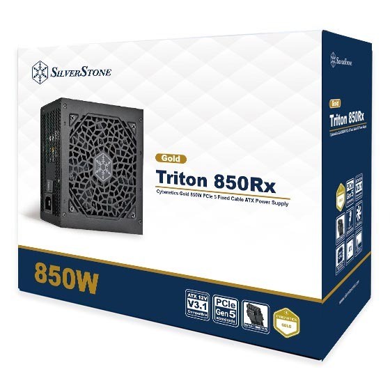 PSU SILVERSTONE TRITON 850RX  850W CYBENETICS GOLD : SST-TR850R-GF