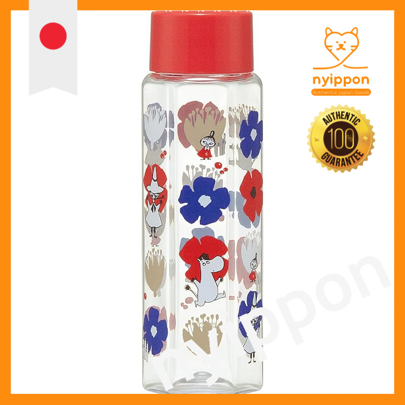 Skater 350ml Moomin Hexagonal Water Bottle