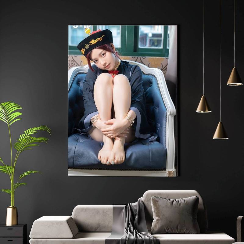 Neon Jungle คอสเพลย์ไม่มีกรอบ Electric Wilderness Wall Art โปสเตอร์ผ้าใบ