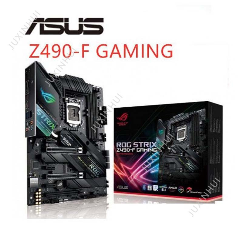 สําหรับ Asus ROG STRIX Z490-F GAMING เดสก์ท็อป Intel Z490 Z490M DDR4 เมนบอร์ด LGA 1200
