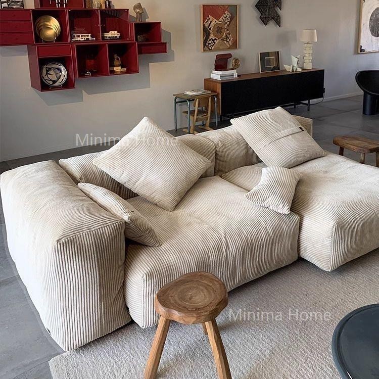 【BKK STOCK】ApeHome compression sofa บีบอัดโซฟาผู้เอนกายฟองน้ําห้องนอนห้องนั่งเล่นที่เรียบง่าย