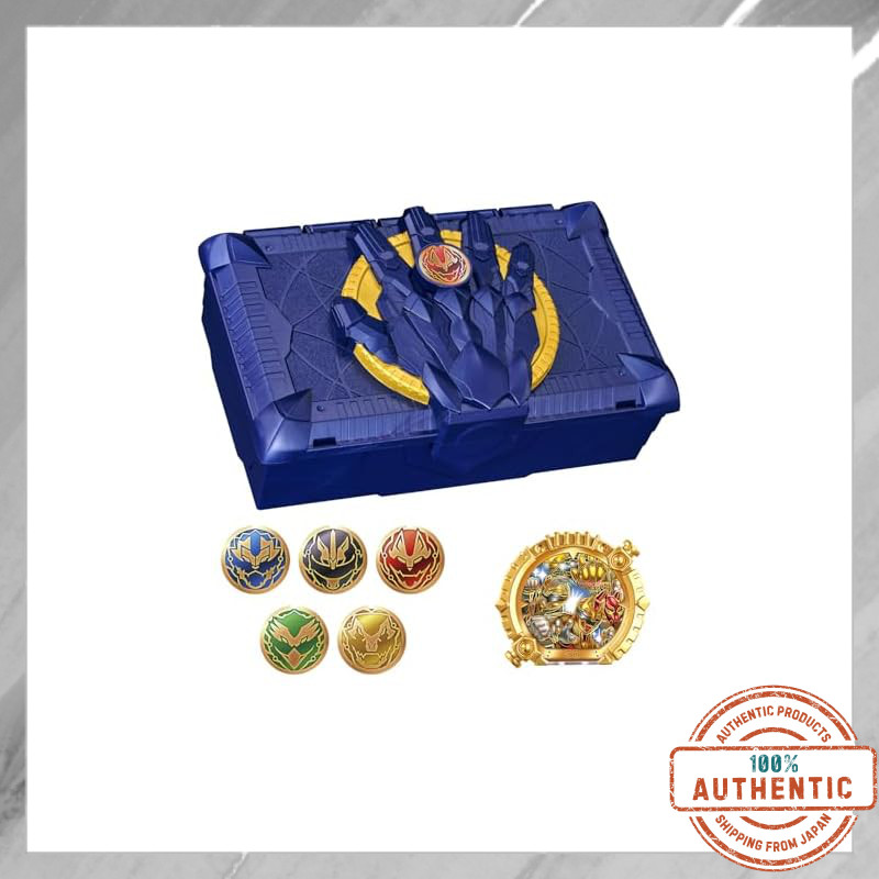 BANDAI Number One Sentai Gojyujer DX Sentai Ring Set (Abareanger, Ninninger, Caranger, Kiramager, Gi