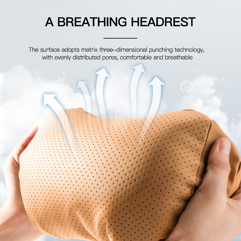 ใหม่รถ Headrest ที่นั่งคอสนับสนุนนุ่มสบายหมอนรองคอรถยนต์สําหรับ Volkswagen VW Golf 7 MK7 Golf 8 Mk8 