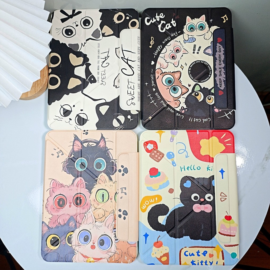 เคสสำหรับ ไอแพด ประเภท Y เข้ากันได้สำหรับ gen11 Air7 A16 M3 gen10/9/8/7 pro11 Air5/6 MINI6/7เคสไอแพด