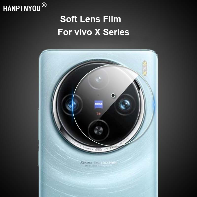 ตัวป้องกันเลนส์สําหรับ vivo X300 X200 X200s X100 X100s FE Pro mini Ultra Clear Slim ฝาหลังกล้องฟิล์มนุ่ม - ไม่ใช่กระจกนิรภัย