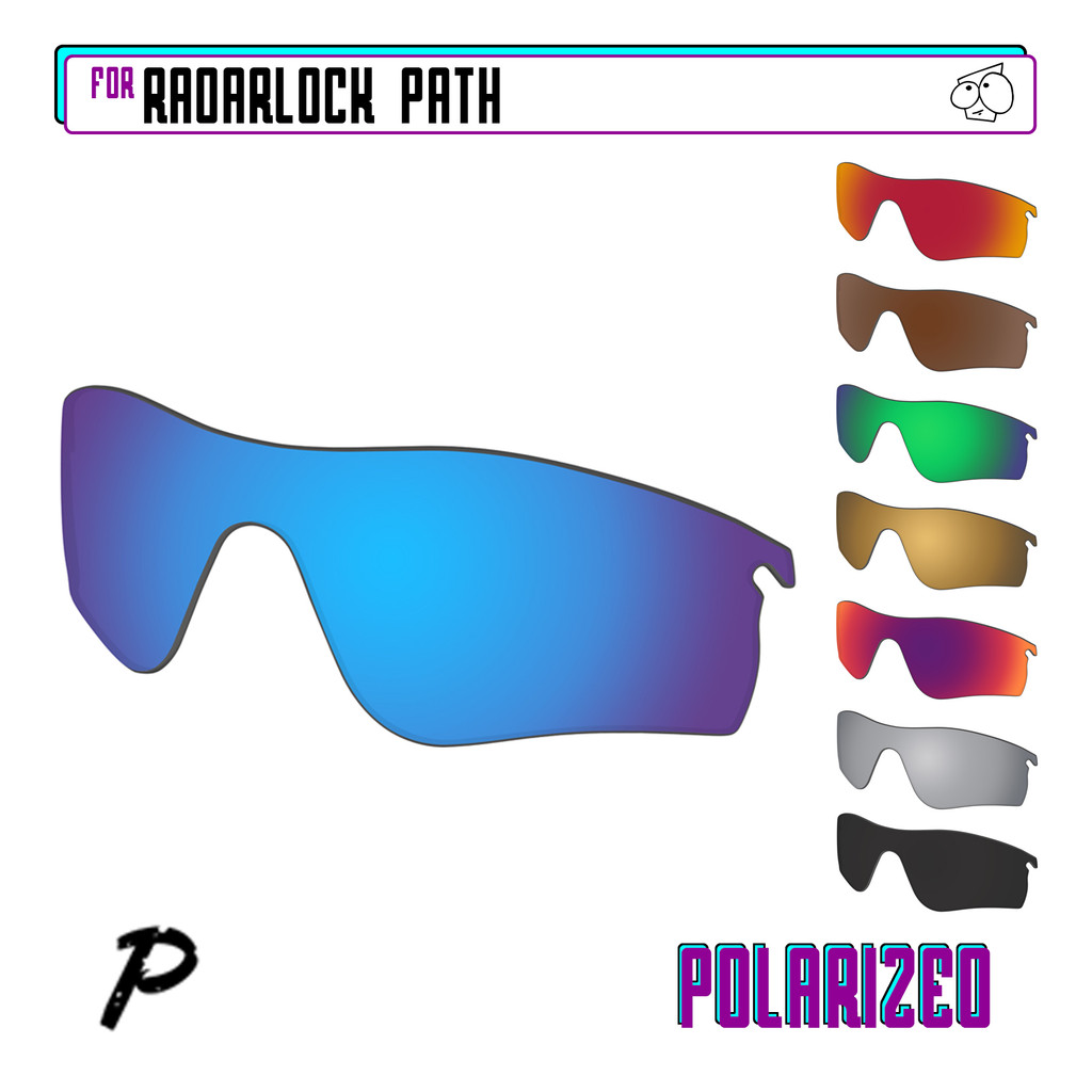 เลนส์เปลี่ยนโพลาไรซ์สําหรับแว่นกันแดด RadarLock Path OO9181 - ตัวเลือกหลายตัว