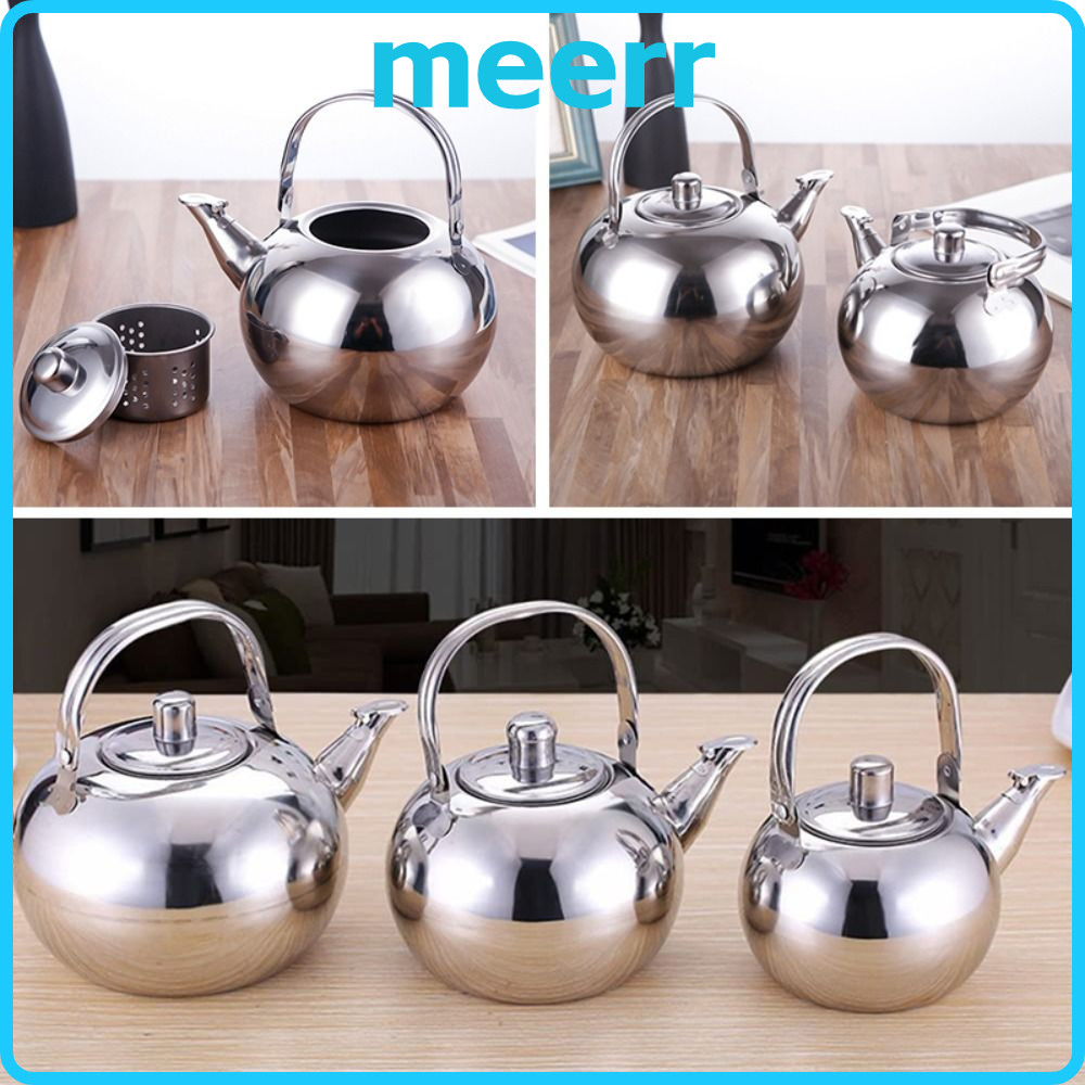 มีร์ กาต้มน้ํา,ความจุขนาดใหญ่ชากาแฟเครื่องมือกาแฟกาต้มน้ํา,สแตนเลสแบบพกพาพร้อมกรองกรองเครื่องครัวกาน้ําชาโฮมออฟฟิศ