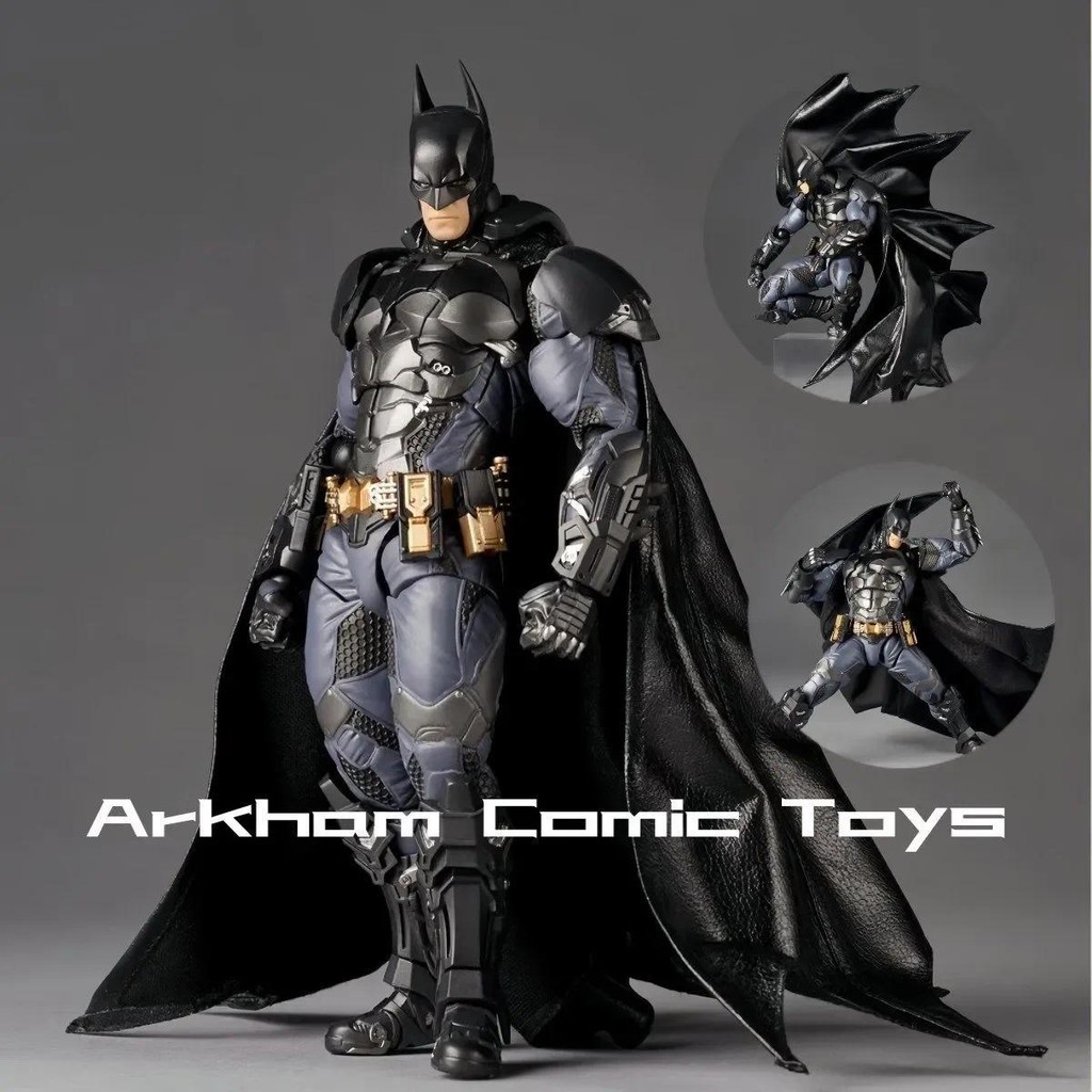 ของเล่น AC Arkham Knight Kaiyodo Amazing Yamaguchi Revoltech ตัวเลขการกระทําคอลเลกชัน Ko อะนิเมะชุดข