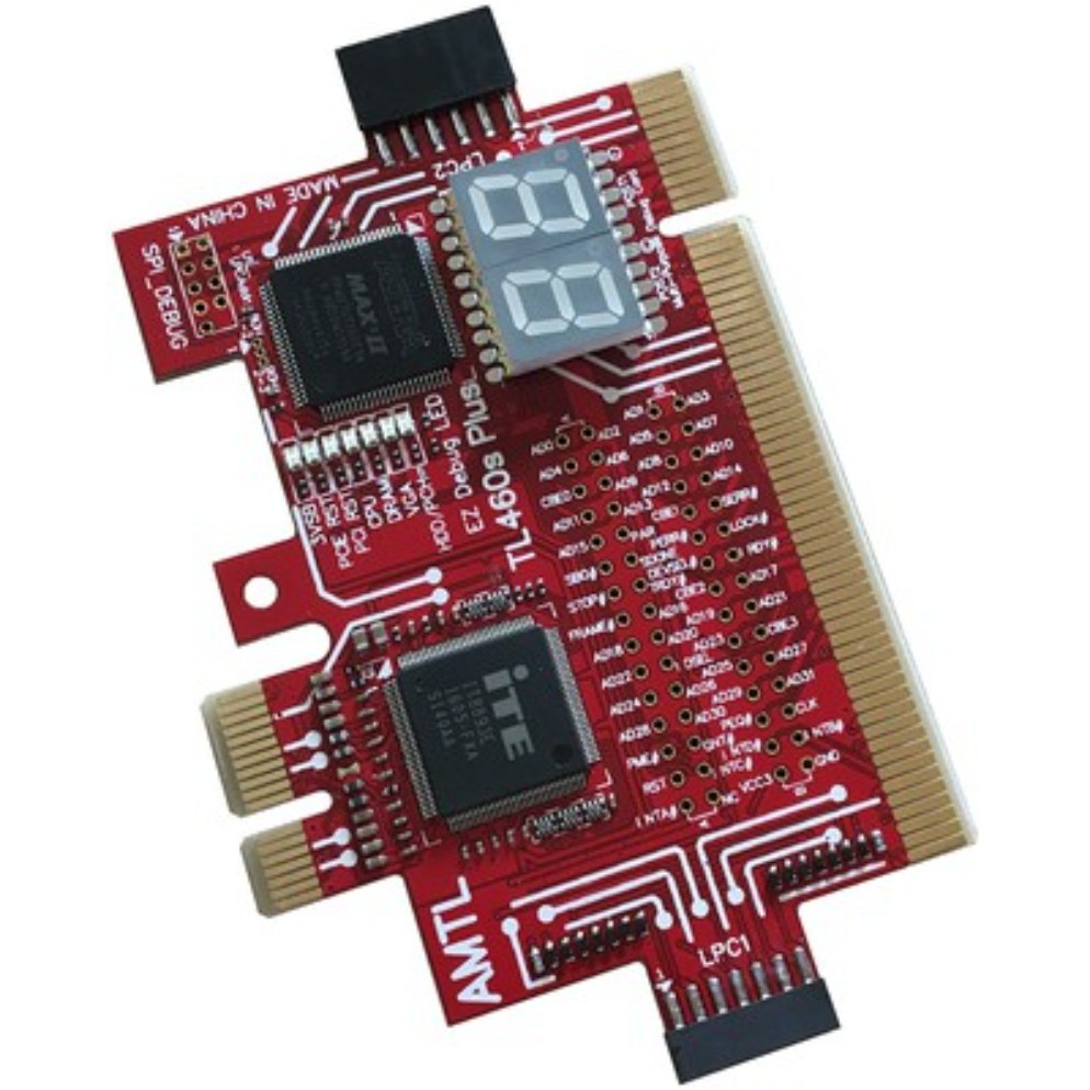 TL460S plus การ์ดวินิจฉัยบอร์ดหลัก PCIE การตรวจจับบอร์ดหลักคอมพิวเตอร์เดสก์ท็อปการ์ดวินิจฉัยความผิดพลาด