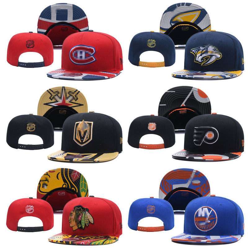 2025 สไตล์ใหม่เหยี่ยวดําหมีสีน้ําตาลเรนเจอร์ส NHL หมวกฮอกกี้ผู้ชายผู้หญิงพักผ่อนกลางแจ้ง