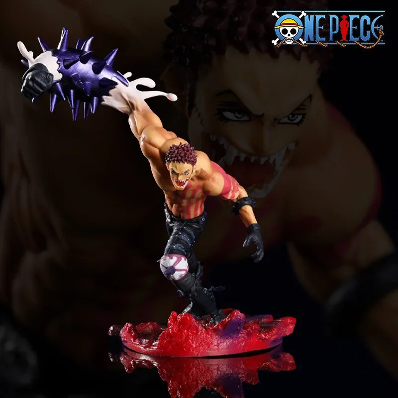 One Piece Charlotte Katakuri Slash And Cut Combat Moments Anime Peripherals Gk Figure Model Statue D