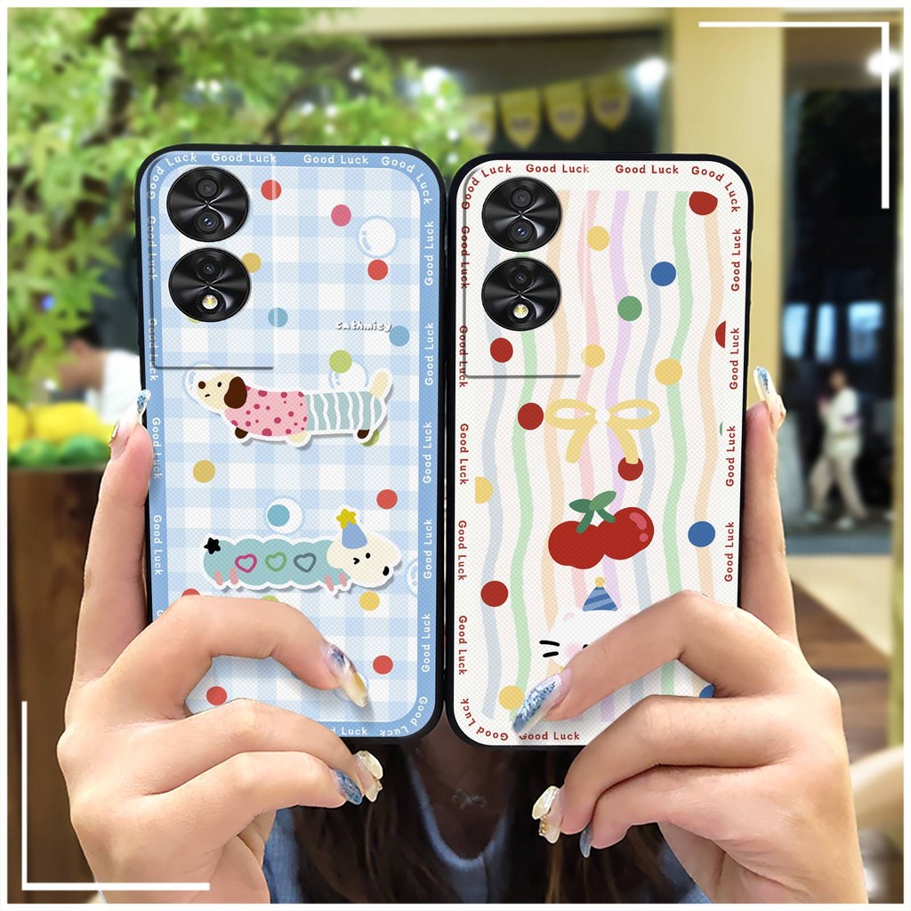Dirt-proof Graffiti เคสโทรศัพท์สําหรับ TCL 40 NxtPaper 4G/50 SE ออกแบบแฟชั่น Full wrap Anti-knock ป้องกันสัตว์ TPU ซิลิโคนกันน้ําปกหลังนุ่มกรณีป้องกันฝุ่นน่ารัก
