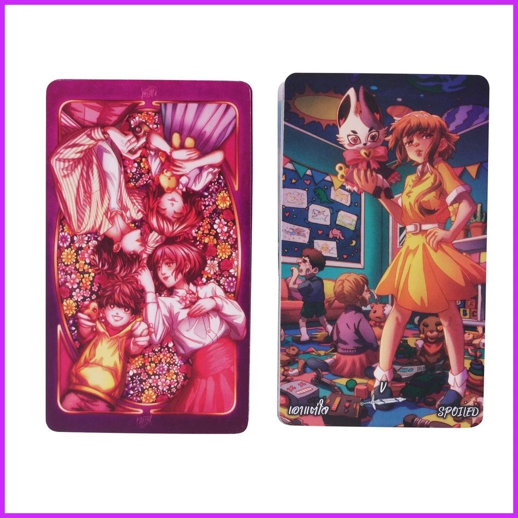 Love Oracle Deck 80 ชิ้นรักไพ่ทาโรต์สําหรับความสัมพันธ์การเชื่อมต่อกุหลาบดาวเกมกระดานสะสมtayenith thumbnail 4