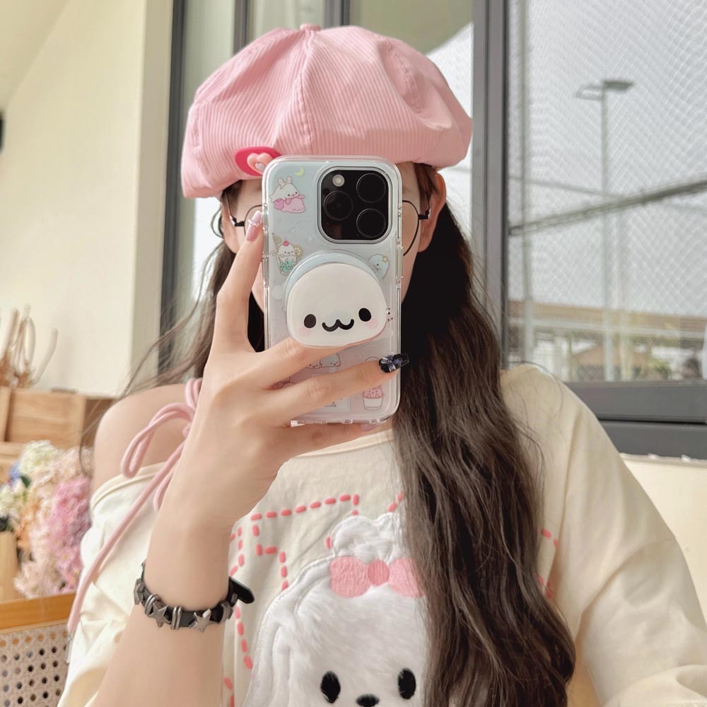 ปลอกปกแข็งเข้ากันได้กับiPhone 13 13Pro 13ProMax 14 14Pro 14ProMax 15 15Pro 15ProMax 16 16Pro 16ProMax Bean Sesame Sealรูปแบบแม่เหล็กกรณี ราคา ถูกที่สุด ดีลบีเคเค แกลเลอรีภาพที่ 9