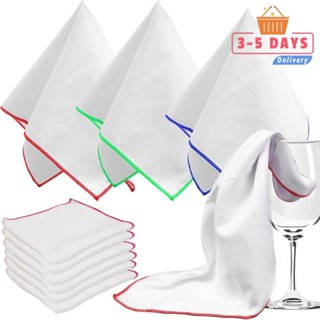 [3-5 วันมาถึง]1-5ชิ้นแก้วไวน์แดงเช็ดผ้า-การดูดซึมน้ําทําความ…