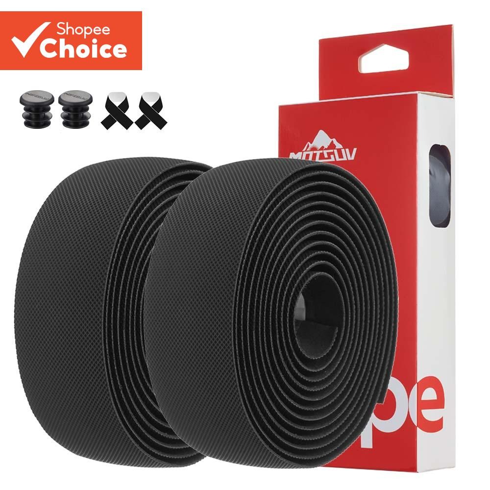Mosuv Road Bike เทปแฮนด์เทปเทป EVA/PU Soft Anti-Vibration Wrap Tape แถบทนทาน Anti-slip