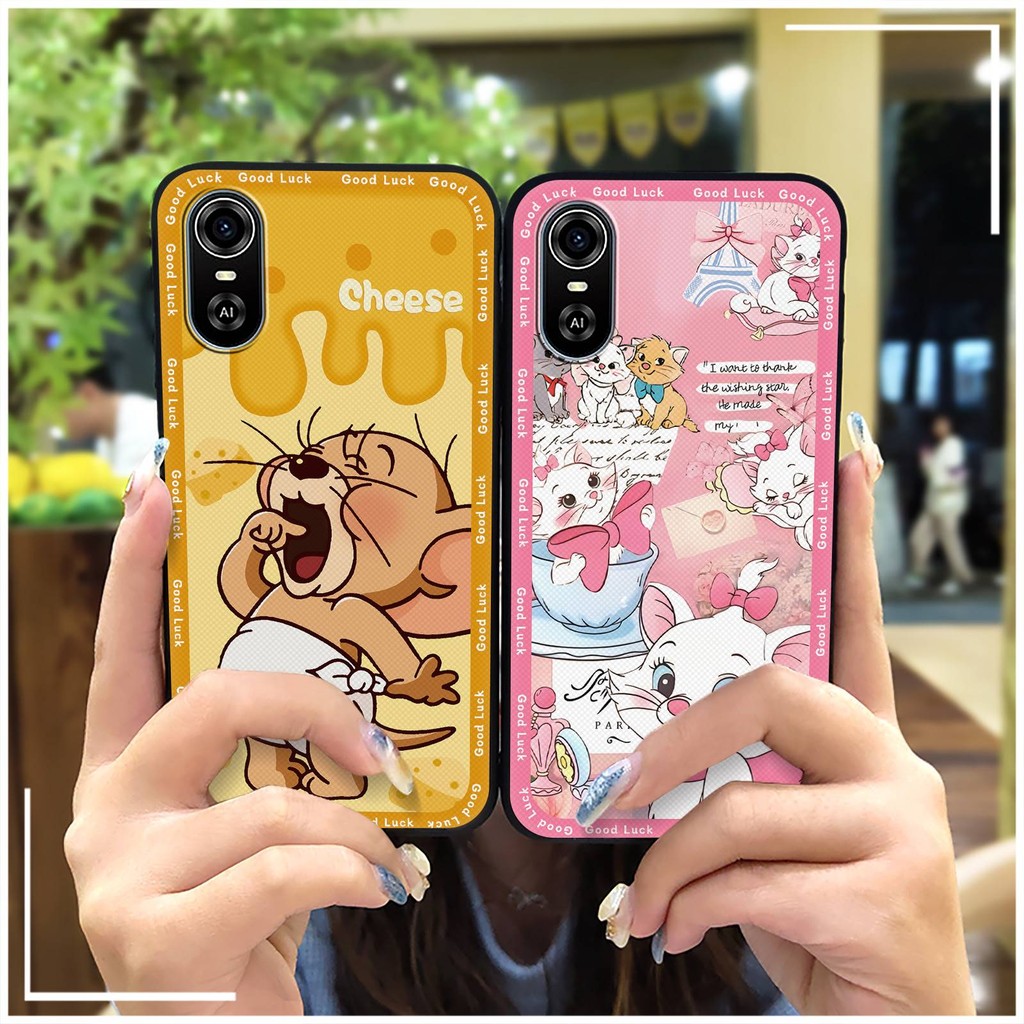 การ์ตูนน่ารักเคสโทรศัพท์สําหรับ ZTE Blade A31 Plus/Optus X Sight 2 ปกหลังทนทาน Dirt-proof Anti-ฝุ่นนุ่มกรณีซิลิโคนกันกระแทกป้องกันแฟชั่นออกแบบกระเป๋าโทรศัพท์ TPU