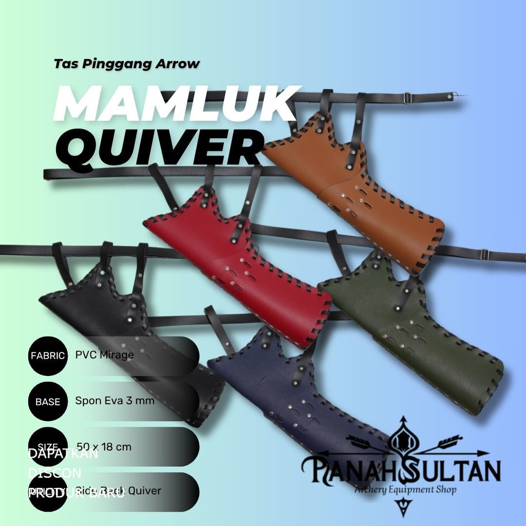 Quiver malk Adult Horsebit Arrow Bag ด้านข้าง Quiver Arcery Strong premium