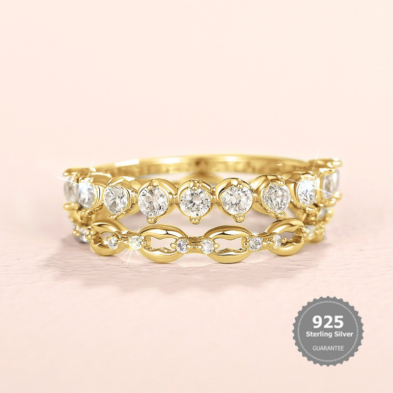 BiBi Jewelry S925 Silver Fashion Daily Matching Jewelry ยอดนิยม