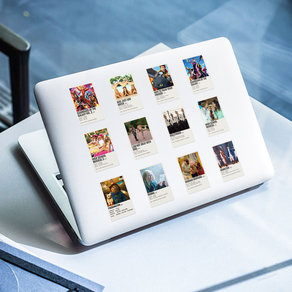 ชุดสติ๊กเกอร์ภาพยนตร์ Dopamine - สติ๊กเกอร์ปลอดสาร BPA 100 ชิ้นสําหรับของขวัญเทศกาล & Tech Aesthetics blingbulingsticker - รูปที่ 7