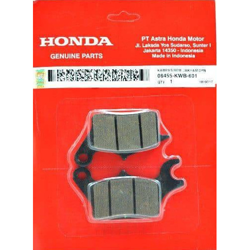 ผ้าดิสเบรคหน้า Blade & Supra X 125 FI (06455KWB601)