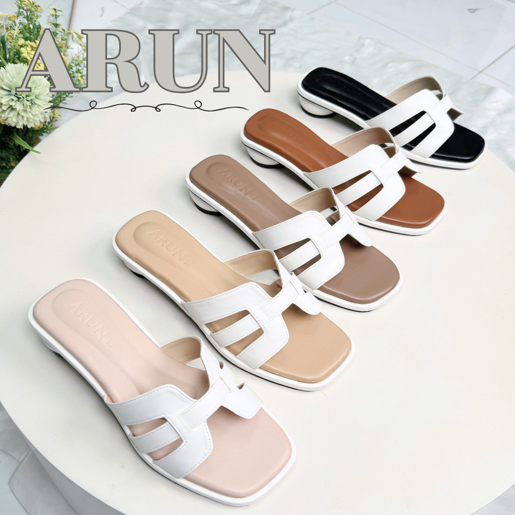 รองเท้าแฟชั่นแบรนด์ ARUN รุ่น AR2033 หรูหรา หนังนิ่ม