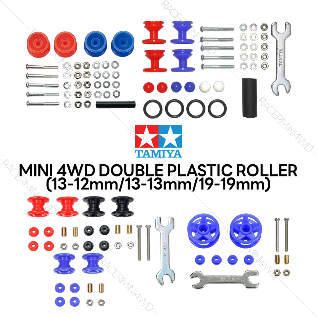 TAMIYA Mini 4WD Double Plastic Roller 15457 15525 15529 15532 95662 95664 94752 94768 94801 94812