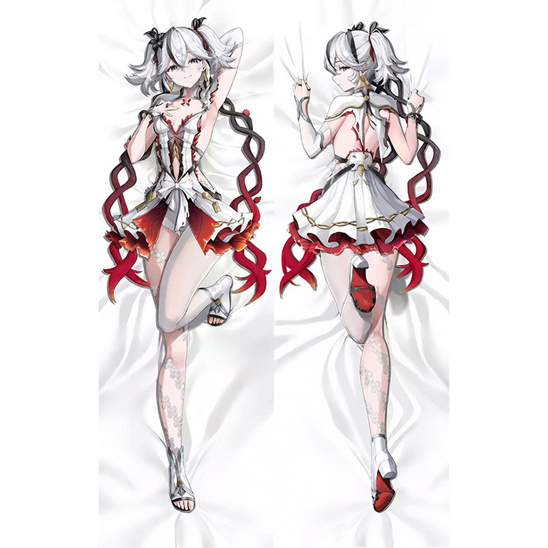 Wuthering Waves Camellya ปลอกหมอน Dakimakura พีชผิว 2Way Janainese การ์ตูนหมอน