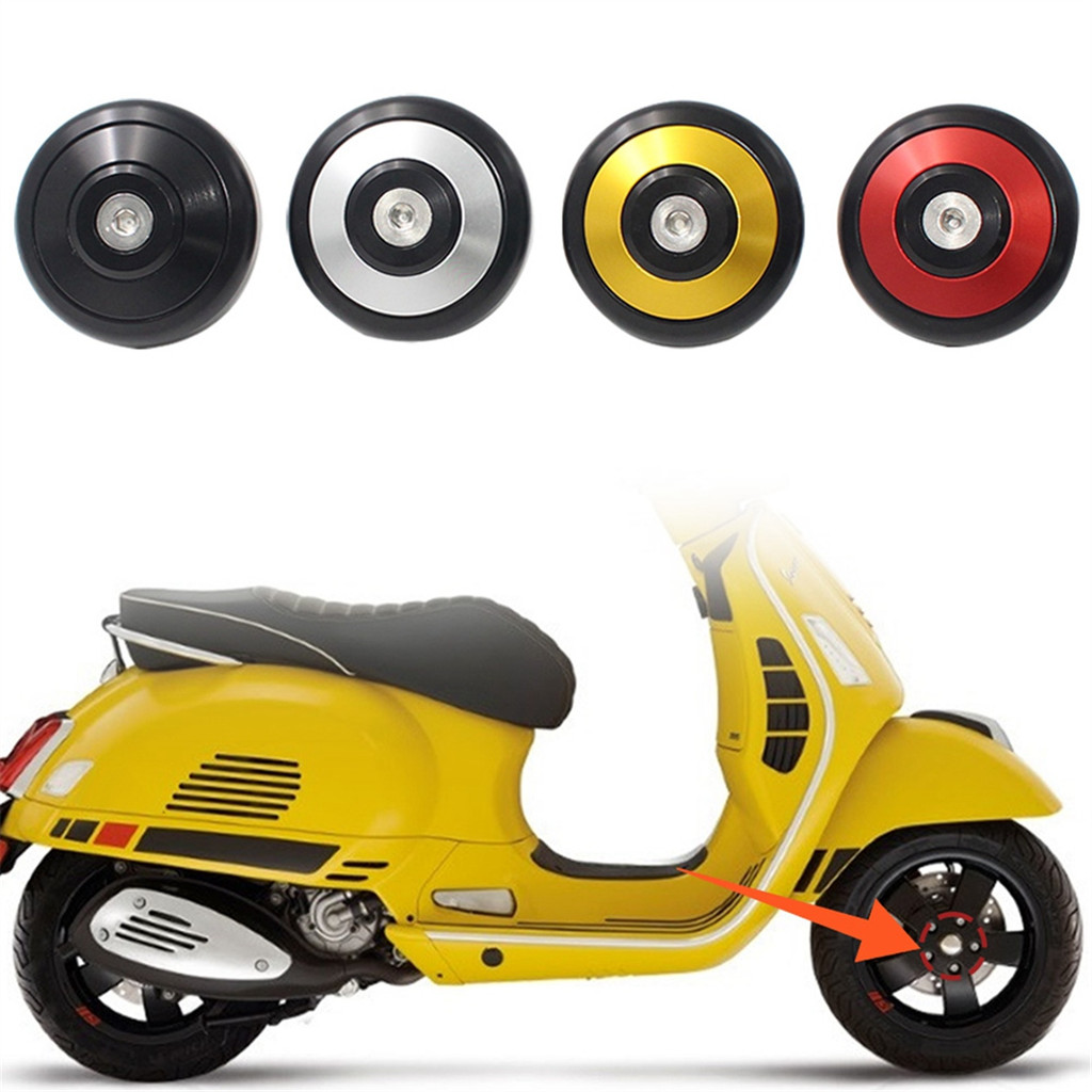 รถจักรยานยนต์ Hubcaps ล้อCentre Hub Caps สําหรับ Vespa GTS 300 GTV 300 อุปกรณ์เสริมรถจักรยานยนต์