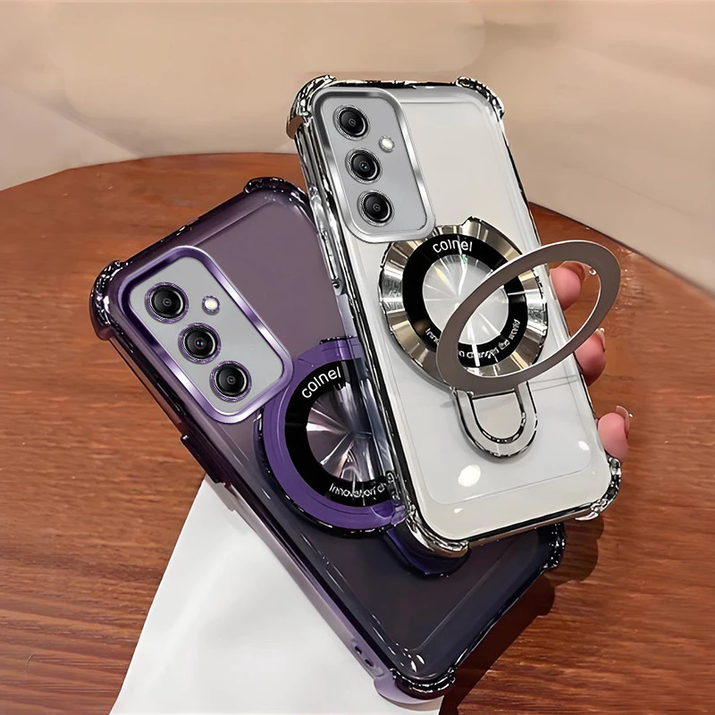 เคส Samsung A05S A15 5G A25 A35 A55 เคสโทรศัพท์สําหรับใหม่ Soft Anti fall เกราะป้องกันวงเล็บ DUD