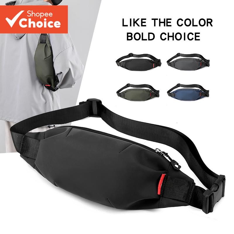 กระเป๋าคาดเอวผู้ชาย - Convertible Sling Pack & Shoulder Messenger Bag