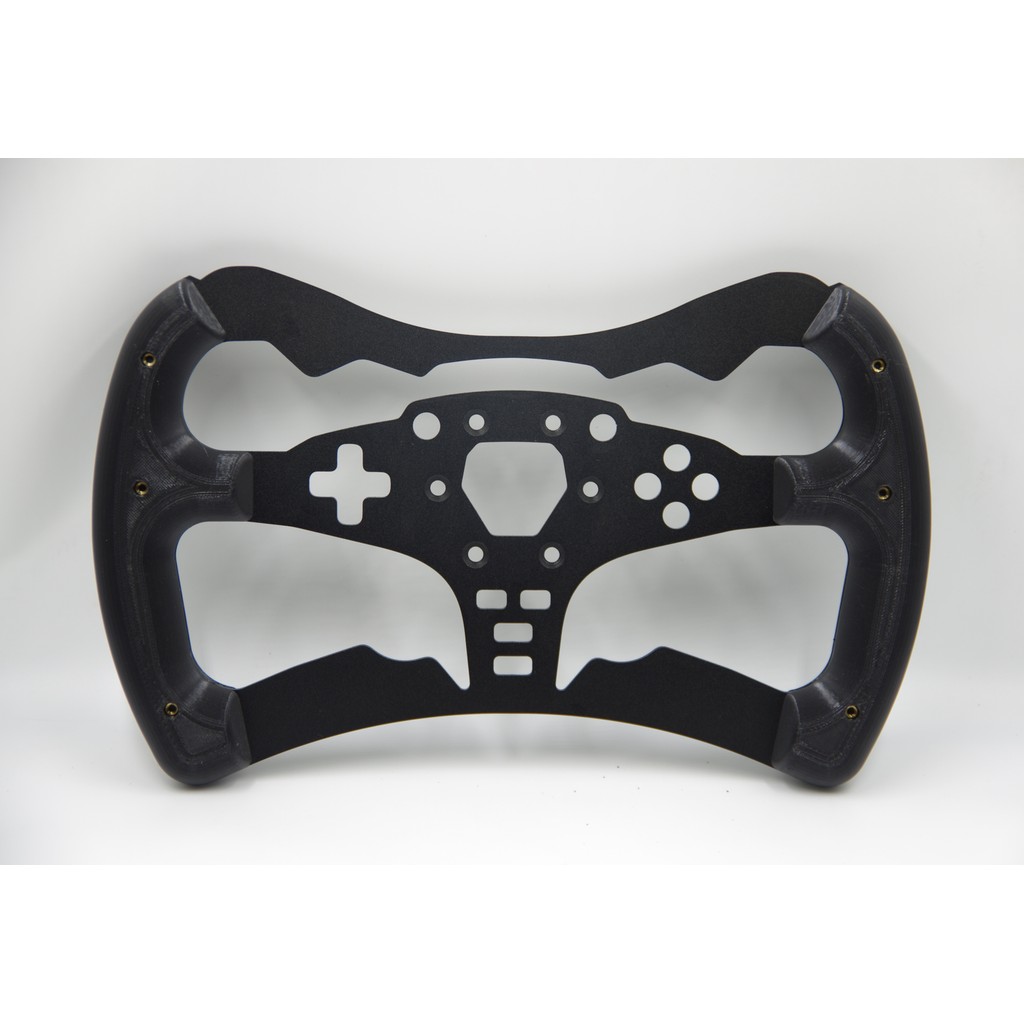 Simpush F1 พวงมาลัยแข่งจําลองดัดแปลงพวงมาลัยอลูมิเนียมน้ําหนักเบาสําหรับ MOZA R3 R5 ES ESX (ผลิตภัณฑ์อย่างเป็นทางการ)