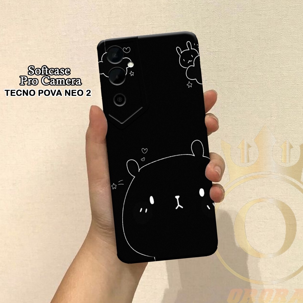 Softcase Tecno Pova Neo 2 - ORORA - Casing Tecno Pova Neo 2 - Motif case CARTOON - Tecno - Softcase 