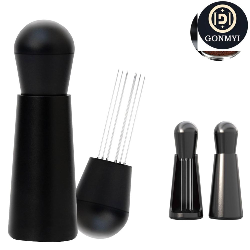GONMYI กาแฟ Stirrer เข็ม,สแตนเลสขนาดเล็ก Espresso Powder Stirrer, คลาสสิกกันสนิมทนทานแบบพกพาผงกาแฟ Barista อุปกรณ์เสริม