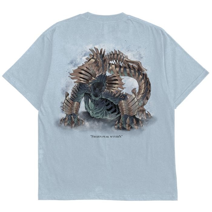 Faith Industries MH Wilds Series "FRORY PEAK WYVERN" เสื้อยืด CUREAN